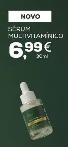 Pingo Doce Supreme - sérum multivitaminico promoção