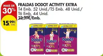 Pingo Doce Dodot - fraldas activity extra promoção