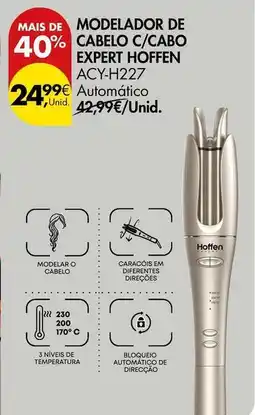 Pingo Doce Hoffen - modelador de cabelo c/ cabo expert promoção