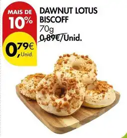 Pingo Doce Lotus - dawnut biscoff promoção