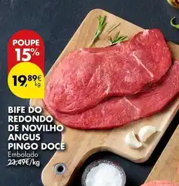 Pingo Doce Pingo doce - bife do redondo de novilho angus promoção