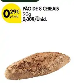 Pingo Doce Pão de 8 cereais promoção
