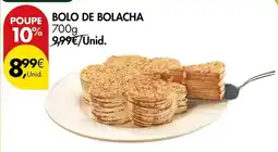 Pingo Doce Bolo de bolacha promoção