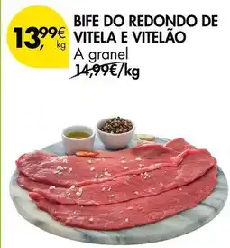 Pingo Doce A+ - bife do redondo de vitela e vitelao promoção