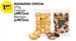 Pingo Doce Madalenas concha promoção