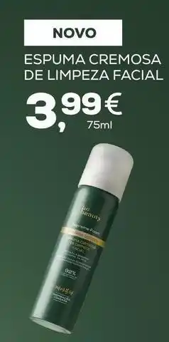 Pingo Doce Supreme - espuma cremosa de limpeza facial promoção