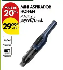 Pingo Doce Hoffen - mini aspirador promoção
