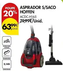 Pingo Doce Hoffen - aspirador s/saco promoção