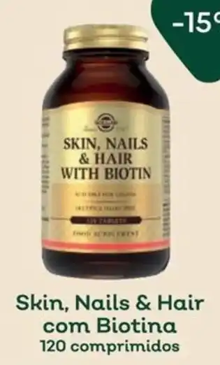 Skin, Nails & Hair com Biotina