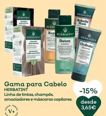 Gama para Cabelo Herbatint