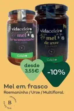 Celeiro Mel em frasco Rosmaninho / Urze / Multifloral promoção