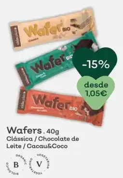 Celeiro Wafers . 40g Clássica / Chocolate de Leite / Cacau&Coco promoção