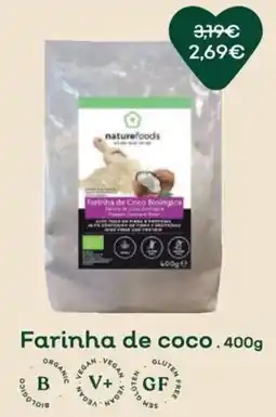 Celeiro Farinha de coco . 400g promoção