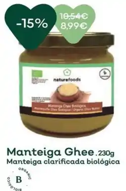 Celeiro Manteiga Ghee naturefoods promoção
