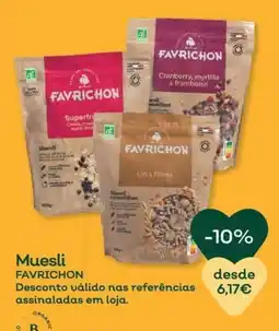 Celeiro Muesli favrichon promoção