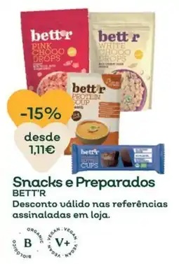 Celeiro Snacks e Preparados Bett'r promoção