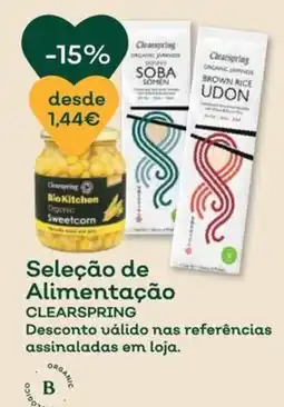 Celeiro Clearspring Seleção de Alimentação promoção