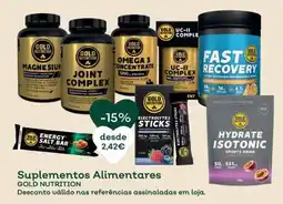 Celeiro Suplementos alimentares gold nutrition promoção