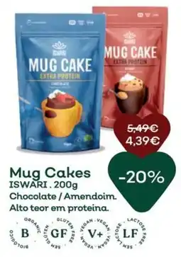 Celeiro Mug Cakes ISWARI promoção