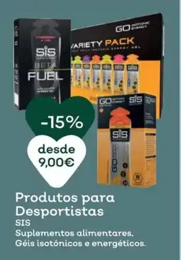 Celeiro Produtos para Desportistas SIS promoção