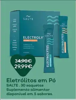 Celeiro Eletrólitos em Pó Salte promoção