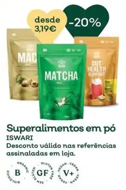Celeiro Superalimentos em pó iswari promoção