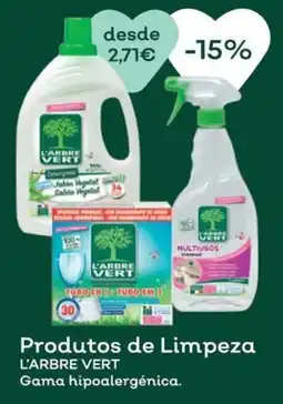 Celeiro Produtos de Limpeza L'Arbre Vert promoção