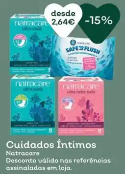 Celeiro Cuidados Íntimos Natracare promoção