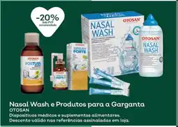 Celeiro Nasal Wash e Produtos para a Garganta promoção