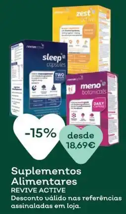 Celeiro Suplementos Alimentares Revive Active promoção