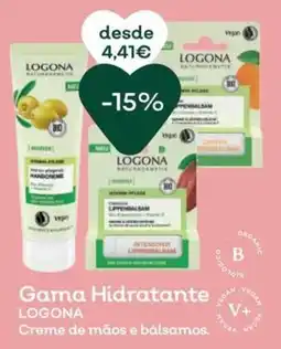 Celeiro Gama Hidratante Logona promoção