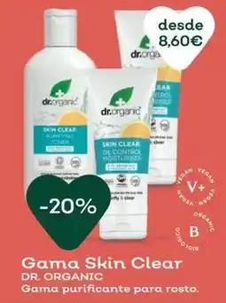 Celeiro Gama Skin Clear Dr. Organic promoção