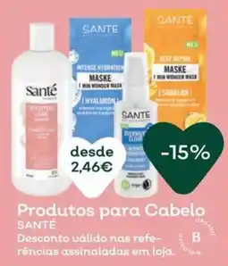 Celeiro Produtos para Cabelo Santé promoção