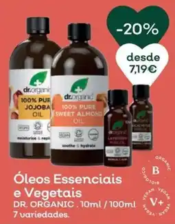 Celeiro Óleos Essenciais e Vegetais Dr. Organic promoção