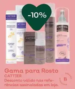 Celeiro Gama para Rosto Cattier promoção