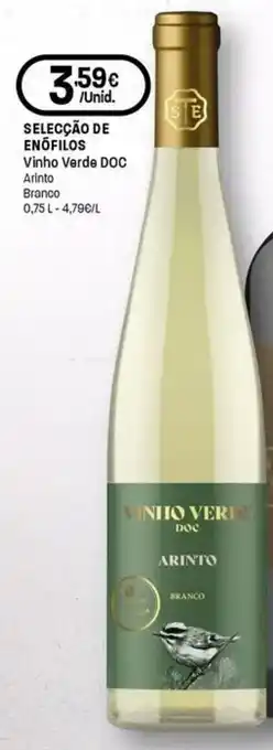 Selecção de enofilos Vinho Verde DOC