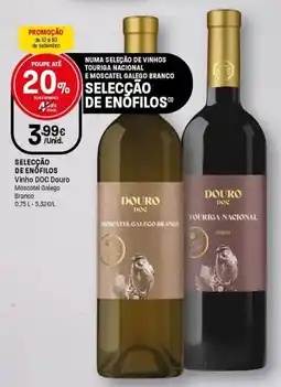 Intermarché Selecção de enofilos Vinho DOC Douro promoção