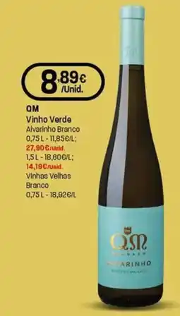 Intermarché QM Vinho Verde Alvarinho Branco promoção