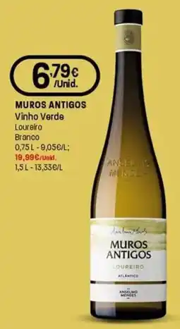 Intermarché Muros antigos vinho verde loureiro branco promoção
