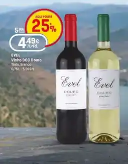 Intermarché Evel Vinho DOC Douro Tinto, Branco promoção