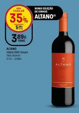 Intermarché Altano Vinho DOC Douro Tinto, Branco promoção