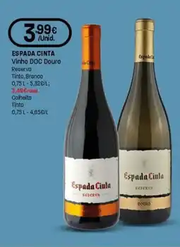 Intermarché Espada cinta Vinho DOC Douro Reserva Tinto Branco promoção