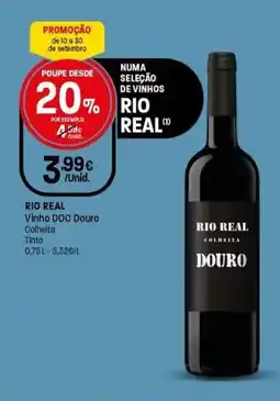 Intermarché Rio real Vinho DOC Douro Colheita Tinto promoção