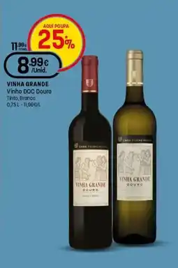 Intermarché Vinha grande Vinho DOC Douro Tinto, Branco promoção