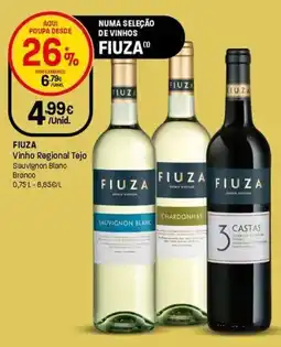 Intermarché Fiuza Vinho Regional Tejo Sauvignon Blanc Branco promoção