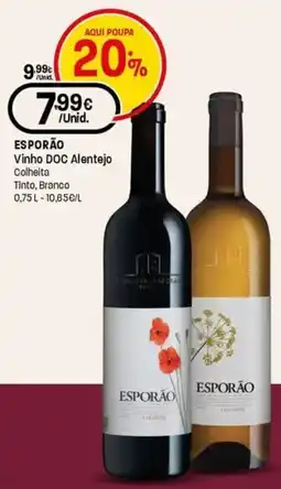 Intermarché Esporão Vinho DOC Alentejo Colheita Tinto, Branco promoção