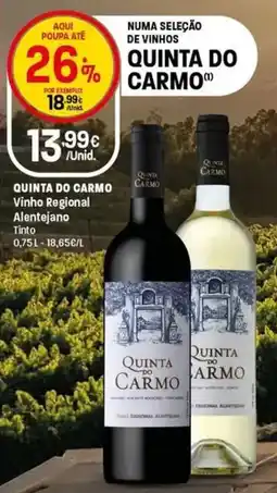 Intermarché Quinta do carmo vinho regional alentejano tinto promoção
