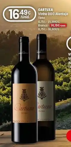 Intermarché Cartuxa Vinho DOC Alentejo Tinto promoção