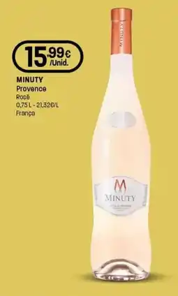 Intermarché Minuty provence rosé promoção
