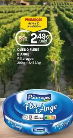 Intermarché Queijo fleur d'ange pâturages promoção